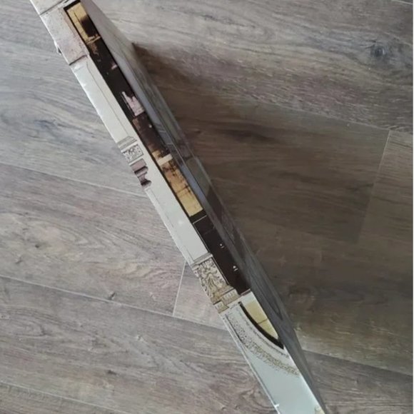 PRADA DESIGNER STOREFRONT GOLD WRAPPED CANVAS PRINT - Picture 5 of 6